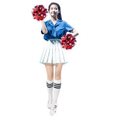 学生啦啦队服装爵士舞蹈服装版场舞拉拉队套女韩广少女时代演出服
