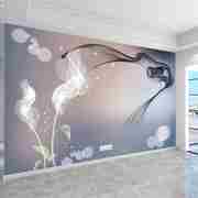 电视背景墙壁纸2023款简约现代个性，壁画客厅大气墙纸装饰墙布防水