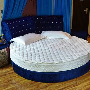 罗曼德宾馆酒店布草床上用品圆床可折叠防脏漏保护垫防滑床护垫褥