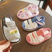 儿童手工布凉鞋男女童，1-3岁2宝宝软底学步鞋，千层底老北京凉鞋夏季