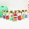 创意海螺贝壳彩沙瓶许愿瓶漂流瓶信纸木塞玻璃瓶生日礼物DIY材料