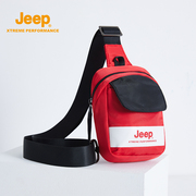 jeep吉普百搭单肩包时尚山系，胸包户外运动腰包情侣款斜挎包帆布包