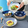 陶瓷碗饭碗盘子家用个性创意，盘碗餐具组合套装面碗牛排餐盘碗碟子