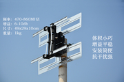 DTMB地面波高清数字电视相控天线苍蝇拍天线阳台平板天线香港