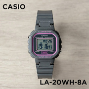 卡西欧手表女CASIO LA-20WH-8A 黑色小方表学生防水数显电子表