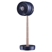 美菱空气循环扇台地两用式可充电直流台式摇头扇落地式遥控电风扇