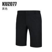 KUZ077②新高尔款夫裤子男装短夏季运动球高裤弹力服装裤男裤