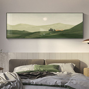 田园风景卧室床头画北欧油画风格装饰画现代简约温馨壁画客厅挂画