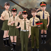 儿童军装演出服六一小海军制服套装幼儿园军训校服小警官合唱服