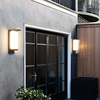 定制户外壁灯现代简约太阳能灯，庭院别墅大门口两侧壁灯，墙面防水景