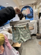 宝宝穿什么韩国Atelier女儿童24春季英伦风格子花短裤子
