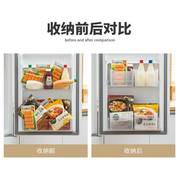 居家家冰箱侧门收纳盒厨房，食品级食物分类保鲜盒内侧分装整理神器