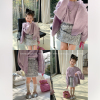 柒号童仓女童韩版时尚亮片，半身裙春装高级感显瘦a字公主裙潮