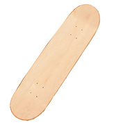 高级专业滑板双h翘板光板面原色配件四轮短板东北枫7层手绘8.0组