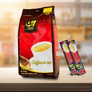 越南进口国际版g7咖啡1600g速溶原味三合一100条装咖啡粉