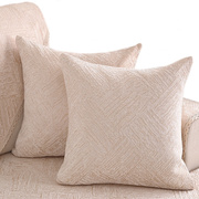 沙发抱枕套不含芯靠垫套长方形，靠枕靠背套子45756550706085