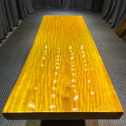 黄花梨实木大板茶桌实木茶，台大茶板客桌整板原木，自然边办公桌书桌