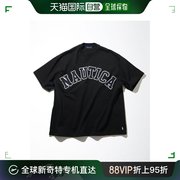 日本直邮NAUTICA男士Arch Logo短袖T恤 美式厚实质感 棉质材