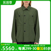 lemaire女士衬衫军装蕾丝衫，雪纺衫大口袋时尚，女装绿色ss24