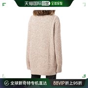 99新未使用香港直邮BURBERRY 女士驼色针织衫 8042432
