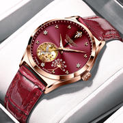 品牌士手表女表精致全自动机械表瑞士镶真钻手表时尚