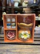泰国进口陶瓷香薰精油炉 花瓶香炉套装