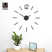 创意个性北欧时钟 大气挂钟现代家用装饰 客厅钟表简约电子钟挂表
