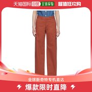 香港直邮潮奢levi's女士，橙色baggy长裤