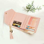 钱包女短款女士小钱包迷你学生，韩版小手包时尚可爱零钱包卡包