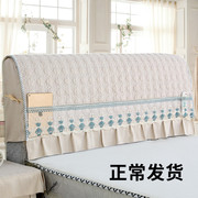全包床头罩床头套1.5m1.8米皮床软包防尘罩简约欧式床靠背保护套