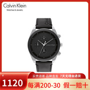CalvinKleinCK手表型格系列时尚商务多功能石英男表