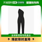 香港直邮潮奢ralphlauren女士修身版型单肩弹力，真丝混纺连身裤