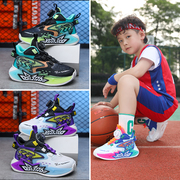 ABC童鞋男童运动鞋春季2024款儿童防滑篮球鞋中大童男孩跑鞋