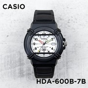 卡西欧手表男casiohda-600b-7b复古防水游泳表学生，带夜光黑白表