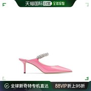 香港直邮jimmychoo女士，jimmychoo鞋跟粉色高跟鞋