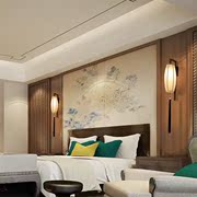 定制 新中式壁灯现代简约创意卧室床头灯酒店走廊过道灯具阳台议