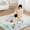 英氏（YEEHOO）婴儿爬行垫双面加厚家用地垫儿童客厅游戏毯整张防