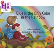 海外直订blueistheonlycolorintherainbow蓝色是彩虹中唯一的颜色