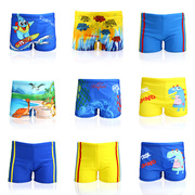 儿童泳裤男童宝宝泳衣平角，男孩可爱婴儿卡通恐龙2-10岁游泳裤