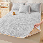 纯棉榻榻米床褥子床盖软席，防滑炕盖床护垫，全棉夹棉不起皱床单单件