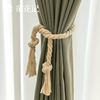帘花记纯天然麻绳绑带，窗帘纱帘绑绳北欧日式文艺风格窗帘窗纱装饰