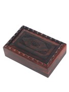 木盒首饰盒实木制红木收纳仿古珠宝木质复古饰品包装收藏收纳盒子