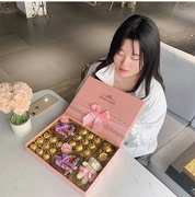 德芙巧克力礼盒装浪漫送女友送男友七夕节情人节生日礼物创意