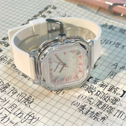 韩系硅胶果冻学霸考试专用手表，男女款高颜值初高中小学生轻奢小众