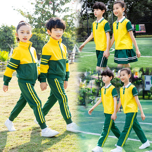 中小学生校服秋冬套装儿童，运动表演班服幼儿园园，服老师服
