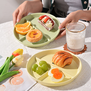 高颜值早餐盘分，格盘家用减脂餐盘陶瓷，211分餐盘一人食儿童餐具