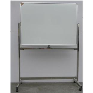 磁性白板书写板单面加钢架，90*120cm写字板留言板支架式可移动