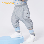 巴拉巴拉宝宝短裤儿童裤子，男童婴儿pp裤，夏装运动可爱时尚萌趣时髦