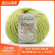 SESIA ECHOS 新雅意大利进口羊毛羊驼混纺线DIY手工编织毛衣毛线