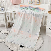 禾声婴儿浴巾6层纱布纯棉，新生儿浴巾超柔软中大童盖毯空调房宝宝